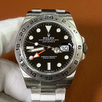 【ブラック、男性用腕時計】ロレックスコピー エクスプローラー II 216570 好評人気時計
